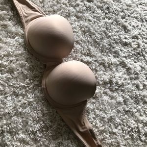 Pink (nude) strapless bra!
